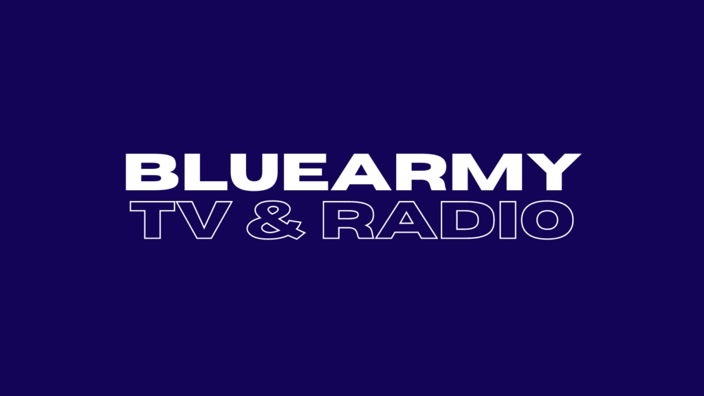 BLUEARMY TV RADIO LOGO