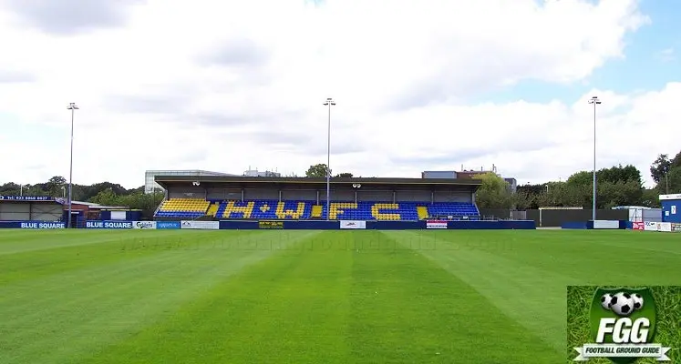havant and waterlooville fc westleigh park main stand 1422740620
